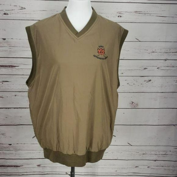 On Tour 2000 Auburn Offensive Open Golf Vest - Picture 2 of 7